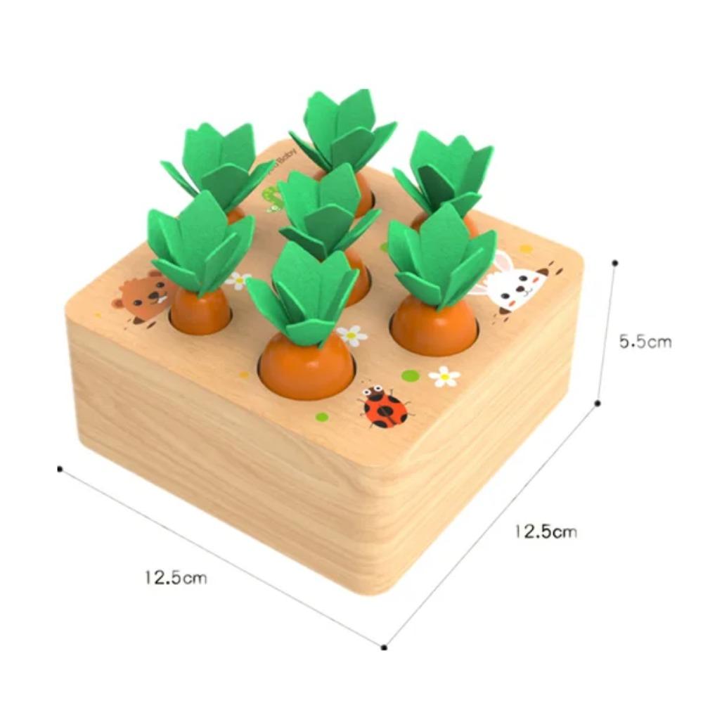Montessori Wooden Rattles For Baby Crib Toys Baby Rattle Educational Musical Wooden Toys Children Development Games Wood Puzzles