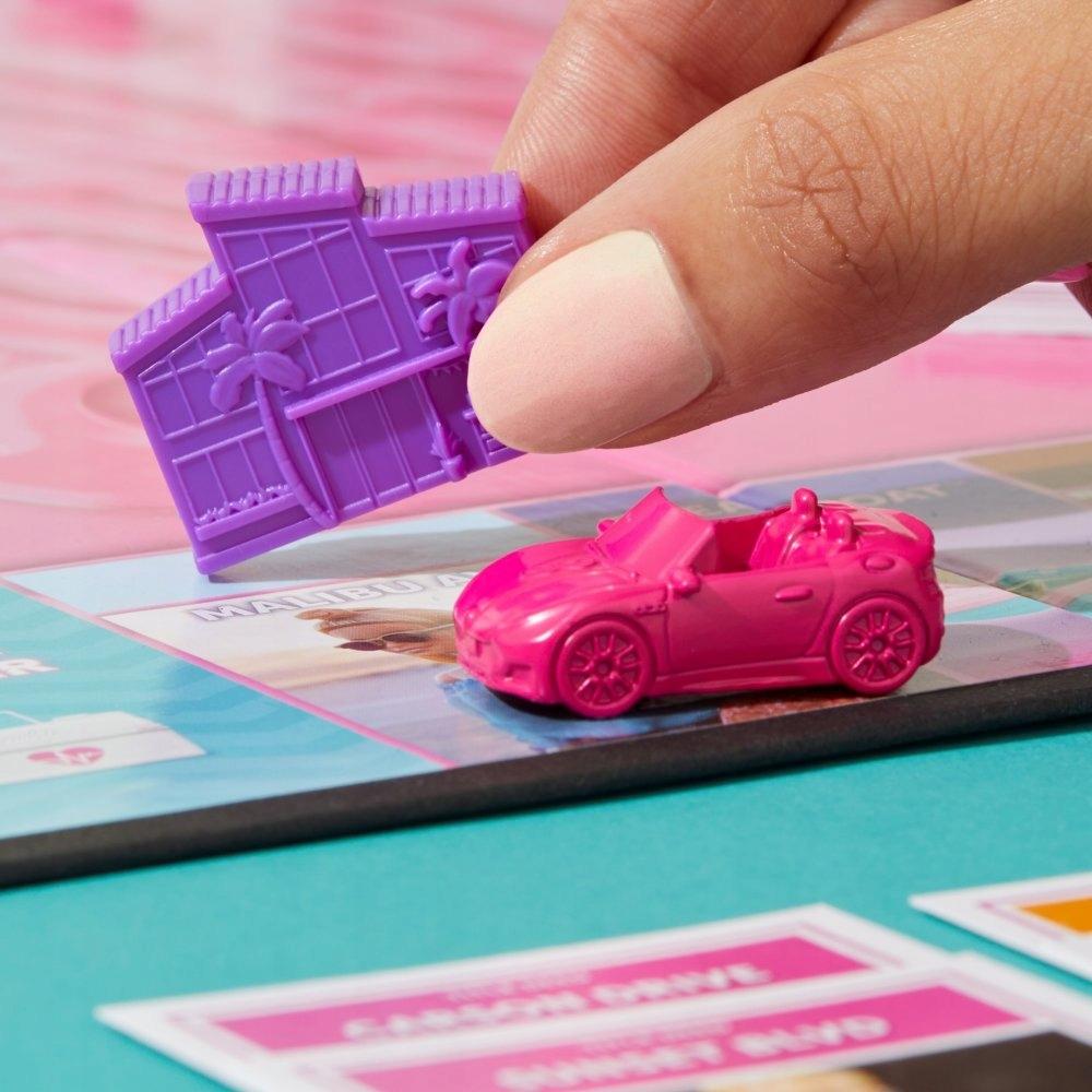 Gra planszowa hasbro monopoly monopoly barbie wersja polska g0038 hasbro