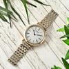 Solar Watch for Made In Japan [LCREA] LC2102-GP7L Women, (Stainless Steel/Gold)