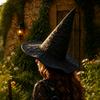 Halloween Tall Witch Hat for Costume Party Accessory