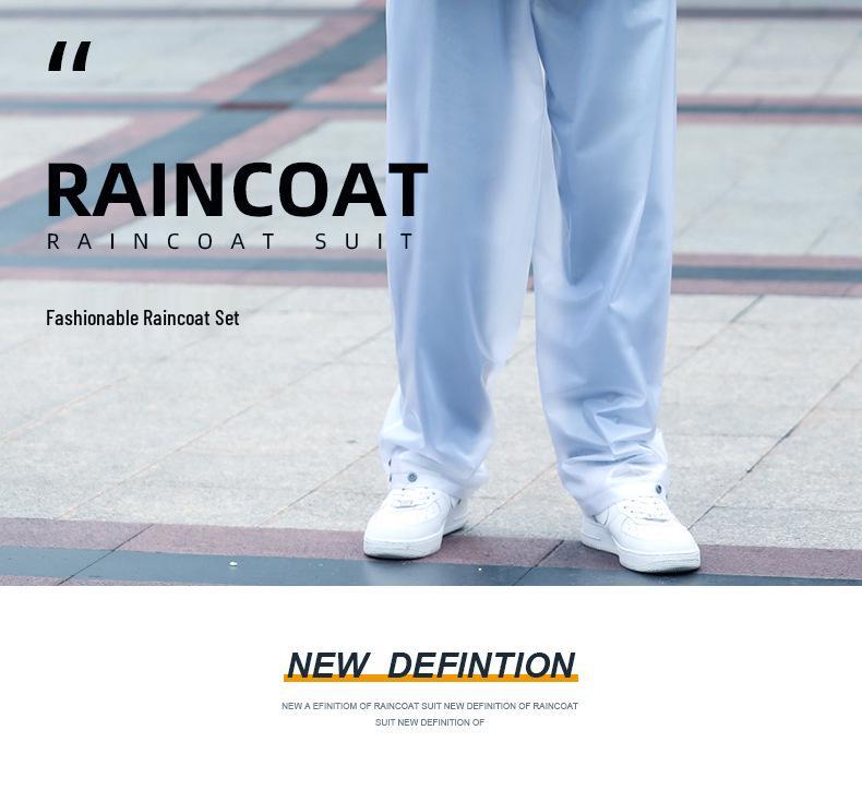 Motocyklový a elektrický skútr pláštěnka pro dospělé - Dvoudílný styl, XL, Odolná proti bouři a větru