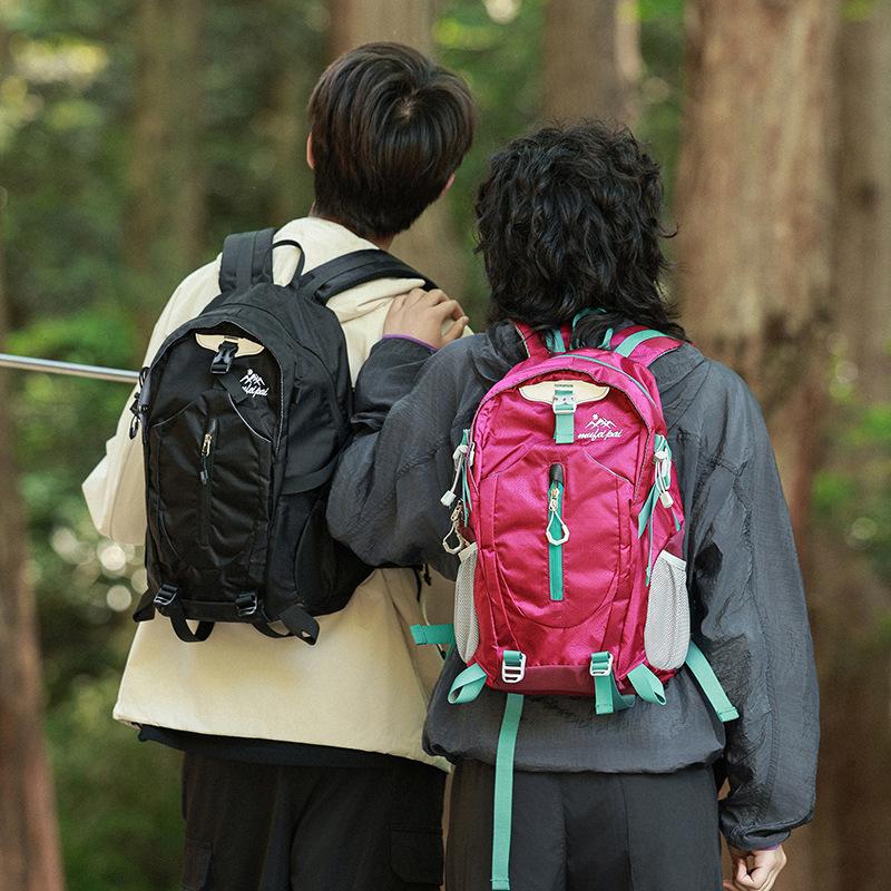 Schoolbag 1011 Summer Hiking Outdoor Small Backpack for Men, High Aesthetic Lightweight Travel Backpack, Sports Outdoor Bag for Women