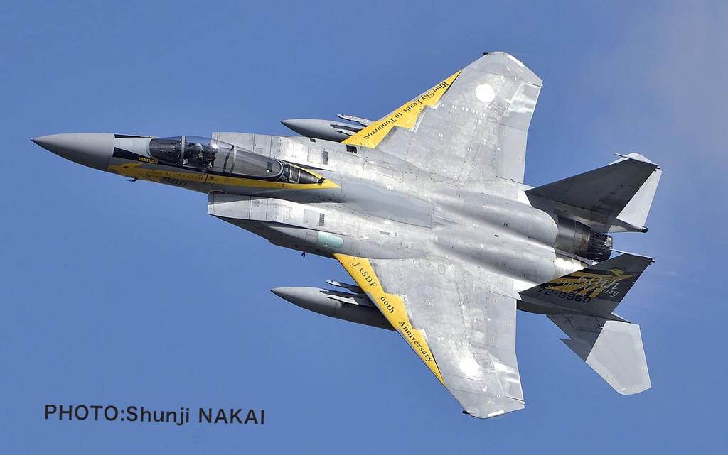 Platz 1/72 Japan Air Self-Defense Force F-15J Eagle Komatsu Air Base Air Show 2014 306th Squadron Golden Eagles Special Paint Scheme Plastic Model Kit