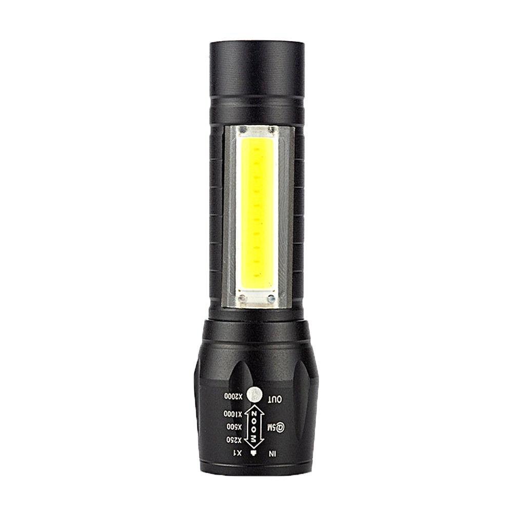 Multi-function USB Rechargeable COB LED Outdoor Light Flashlight Flashlight