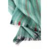 42 Vertical Strip Wool Shawls, Men's Korean Striped Scarves, Scarves