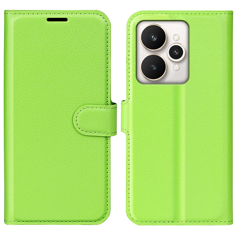 For Realme 15 5G Case Litchi Texture Shockproof Leather Wallet Phone Cover