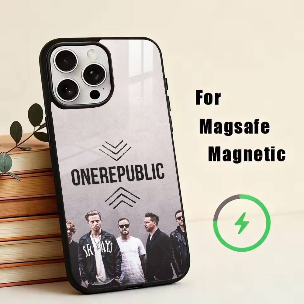 OO-OneRepublic  Phone Case For iPhone17,16,15,14,13,12,11 Plus,Pro Magnetic with Magsafe Wireless Charging