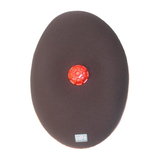 Clotz Soft Hot Water Bottle, Egg-Shaped, Brown, Perfect for Laptops or Under Bed, Long-Lasting Warmth, Energy-Saving, and One-Year Warranty (2.0L Size