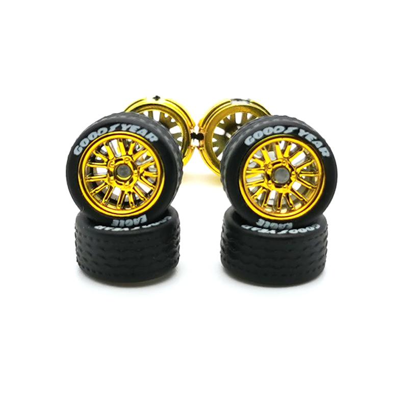 

1 комплект 11 мм 1/64 литі автомобільні колеса знімні хвилясті шини УФ гальванопокриття серія MSCP для колеса/Matchbox/Domeka