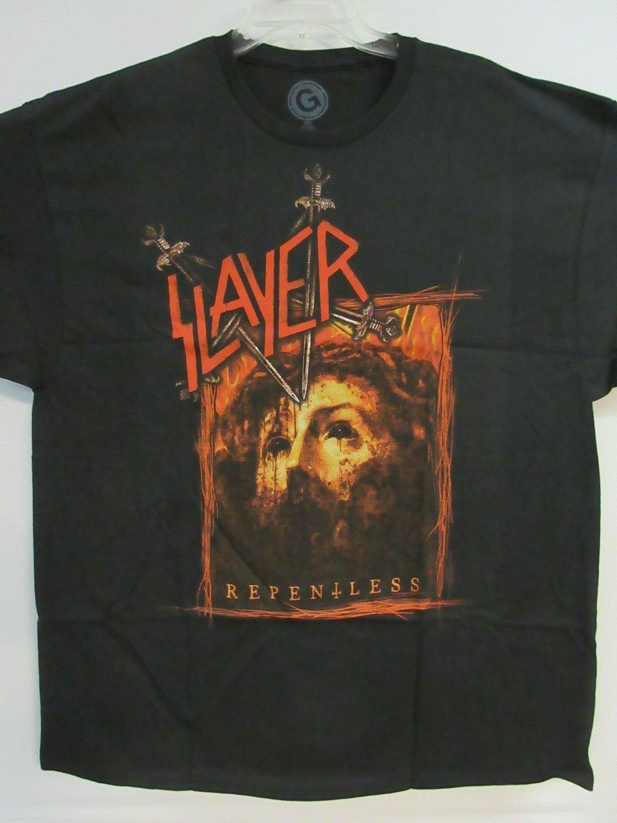 SLAYER OFFICIAL MERCH REPENTLESS BAND CONCERT MUSIC T- 2XL / XXL Unisex T-Shirt M