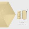 Customizable Six-Fold Vinyl Sunshade UV Protection Umbrella: Versatile Rain/ Shine Folding Gift