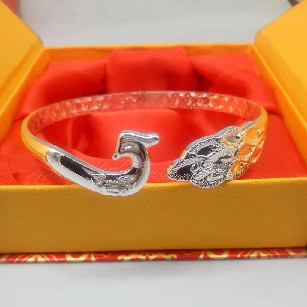 Bransoletka z gwiazdkami posrebrzana na Walentynki dla kobiet - Modny prezent w stylu Douyin dla przyjaciółki