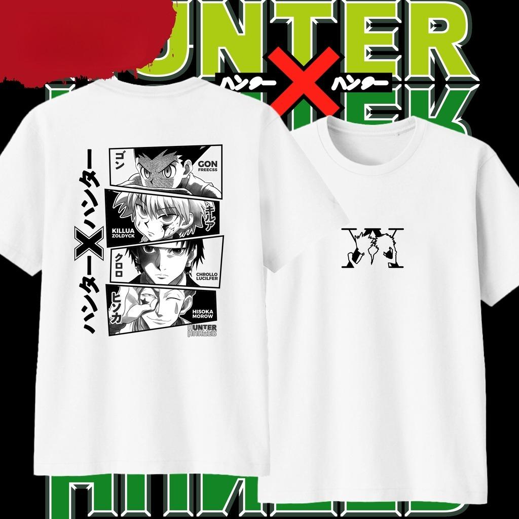 

HUNTER X HUNTER ANIME TShirt GONE KILLUA CHROLLO Printed Tshirt Unisexs and Womens Tshirt Unisexs Top Sports Tshirt Tee S