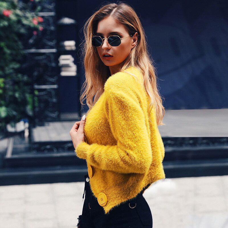 cardigan soft peludo