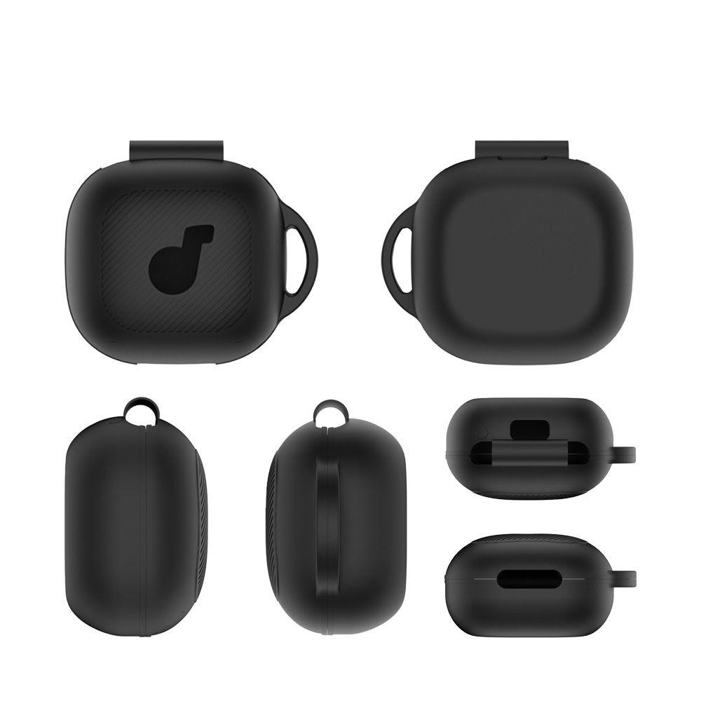 Beskyttelsesdeksel i silikon for ørepropper med spenne Oppbevaringsskall for Anker Soundcore P40i Hjem/Reise