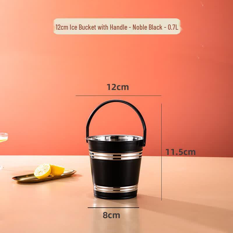 Qiwei Multi-Purpose Stainless Steel Ice Bucket