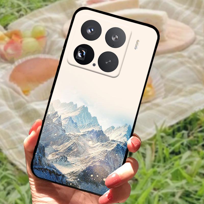 For Xiaomi 15 5G Case Mi 15 Silicone Soft Shockproof Phone Cases For Xiaomi 15 Color Painted Cover 24129PN74I Protective Shells