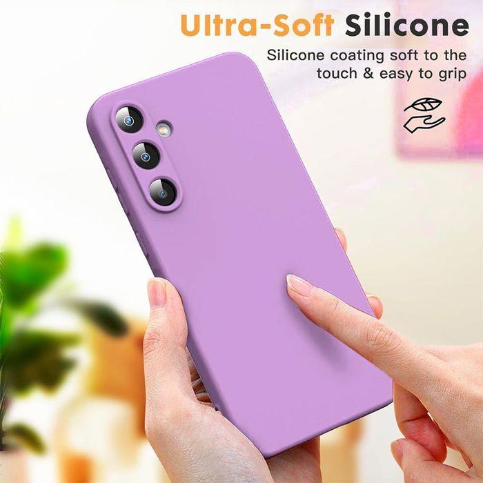 Coque de protection - BOOLING - Samsung Galaxy A26 5G - Ultra Slim - Antichoc - Violet