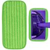 2 Stück Flachmop Mikrofaser Pad Nass Trocken Doppeltverwendung Wiederverwendbar Super Saugfähig Verdickt Flash Speed Mop Kopf Nachfülltuch Ersatz für Swiffer