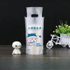 200piece Disposable Frosted Plastic Bags 1/ 2 Cups Printed Cartoon Flower Tote Bag Milk Tea Coffee Juice Takeaway Packaging Pouc