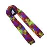 Hair Panty Hose Bonnet 2 in 1 Double Sleeve Nylon Long Braids Hair Bonnet for Sleeping Night Day Use Tie Dye Print