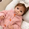 48cm Reborn Baby Girl Doll Bettie Lifelike Full Silicone Body Newborn Doll Can Take Bath Handmade 3D Painting Skin Rebirth Dolls for Kids Playmate Toy