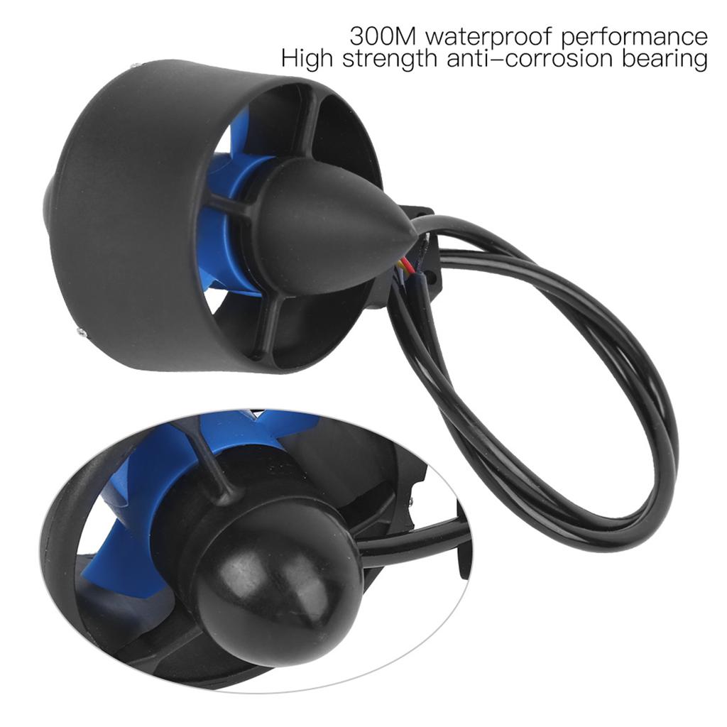 560KV Low Power Deep Water Thruster 300M Waterproof Thruster for RC Boat Model (CW)