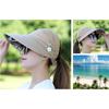 Golf-Sonnenkappe, Sommerhut für draußen, Freizeithut für Damen, LSF 50+, UV-Schutz, breite Krempe, Strand-Sonnenblende, verstellbarer Hut, lässige Baseballkappe