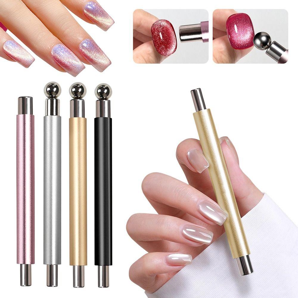 Dual-purpose Cat Eye Nail Glue Magnetic Iron Rod Large Magnetic Pen  for Manicure Magnetic Tools