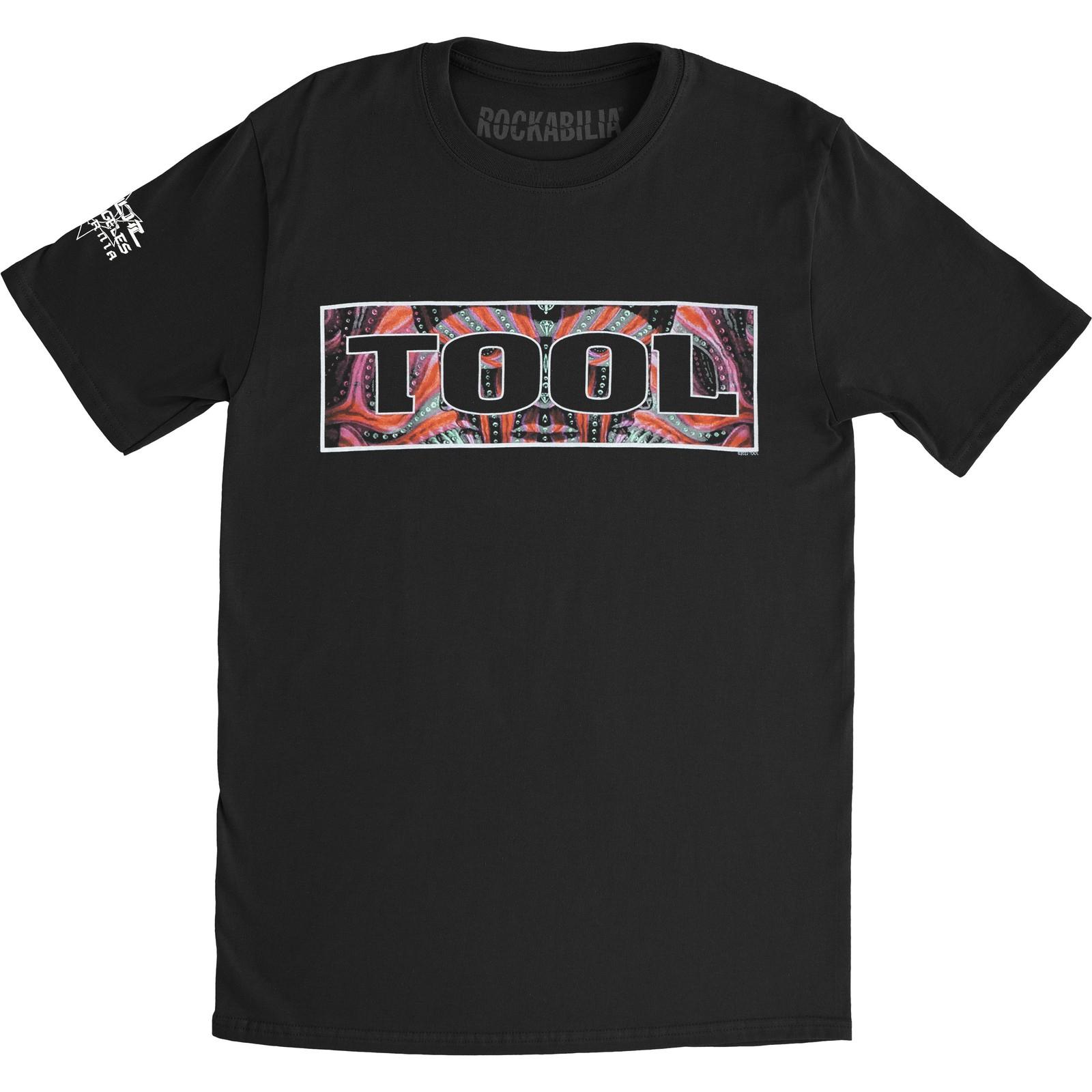 Men s Tool Three Red Faces Slim Fit T-shirt Small Black S