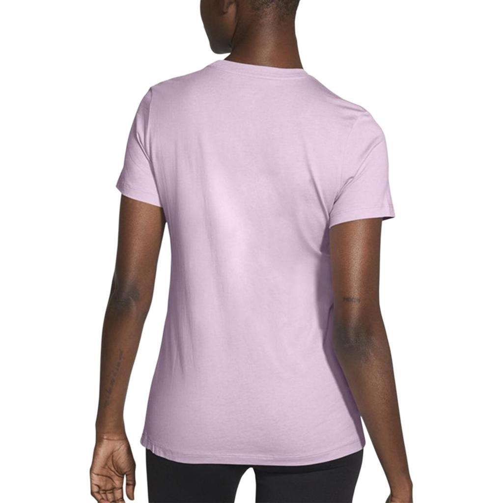 Nike Sportswear Essential Classic Logo Short Sleeve T-Shirt Women Tops Pink BV6170-695