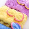 Microfibre Quick Hair Drying Bath Spa Bowknot Wrap Towel Hat Shower Cap for Bath Bathroom Curly Hair Accessories Bathtubs