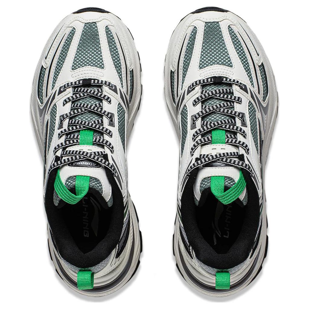 Li-Ning Aurora 2K V2 Synthetic Leather Comfortable Versatile Wear-Resistant Non-Slip Low-Top Casual Shoes Women Sneaker AGCU026-3