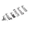 6Pcs Presser Foot Alloy Material Easy Install Wear Resistance Environmentally Friendly Sewing