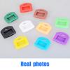 Colorful Silicone Key Caps Suitable For Easy Identification And Protective Of Front Door Key In Round And Square Styles