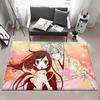 Anime Meilė K Kamisama K Bučinys Grindų kilimėlis Eco Flanelinis Durų kilimėlis Neslystantis Bekvapis Vidaus grindų kilimas Minkštas trumpas pliušas Namų kilimėlis