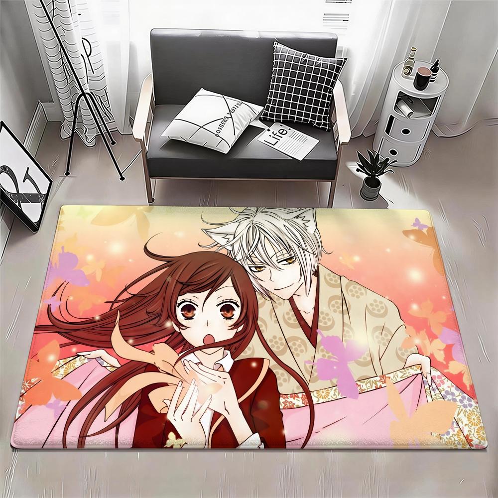 Anime Love K Kamisama K Kiss Floor Mat Eco Flannel Doormat Non Slip Odorless Indoor Floor Rug Soft Short Plush Home Mat