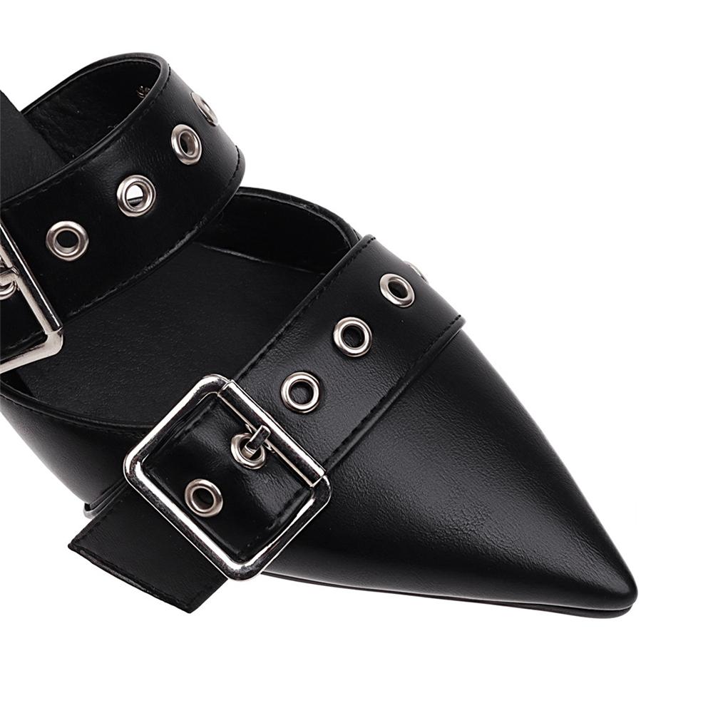 Fashion 2025 Spring New Women Gladiator Pump Thin High Heels Pointed Toe Ankle Strap Buckle Party Ladies Sandals Shoes Zapatos Mujer