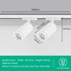 GU10 Spotlight Led Track Light Fixture 110V 220V Ceiling Lamp Led Chandelier Lighting for Living Room Decor Led Spot Lights