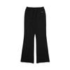 Woman Bootcut Pants Wrinkle  Black 