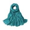 Écharpe Châle en Coton Lin Avec Protection Solaire Été Couvre-Maillot de Bain Respirant Pliable Essentiel de Voyage