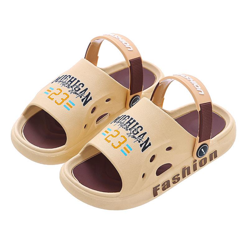 Children's Slippers for Boys, Summer Non-slip Indoor Sandals for Bathing, Dual-use Parent-child Non-slip Children's Slippers