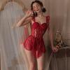 Yiyue Sexy Lace Corset Lingerie Nightdress 1075
