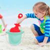 4 Pcs Sand Bucket Beach Plastic Barrel Child Childrens Toys Children’s Sandbox Pail for Kids Buckets