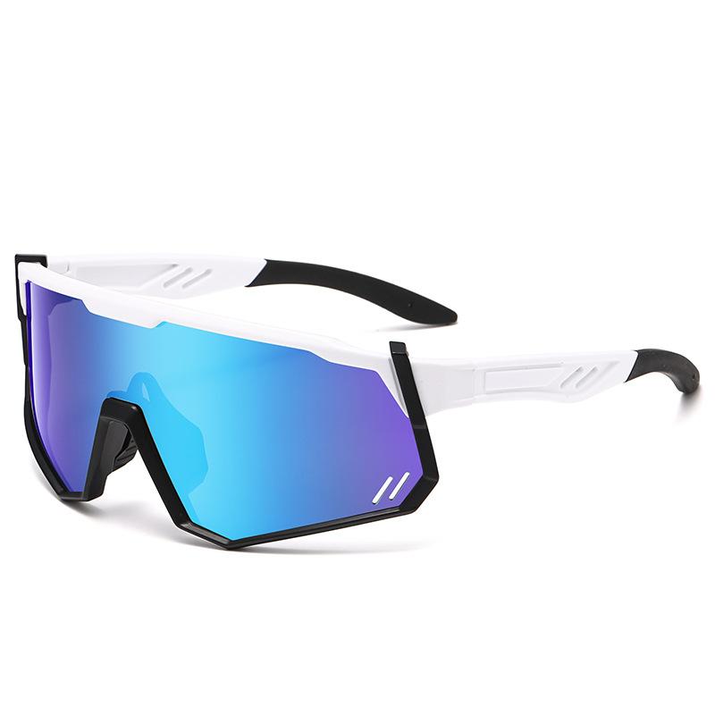 Bicycle sunglasses women's outdoor riding one-piece sunglasses men