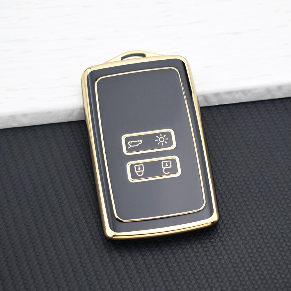 

Car Key Case Cover For Dacia Sandero TPU Key Fob Holder For Renault Clio Captur Megane 4 Kadjar Koleos Arkana Talisman Espace