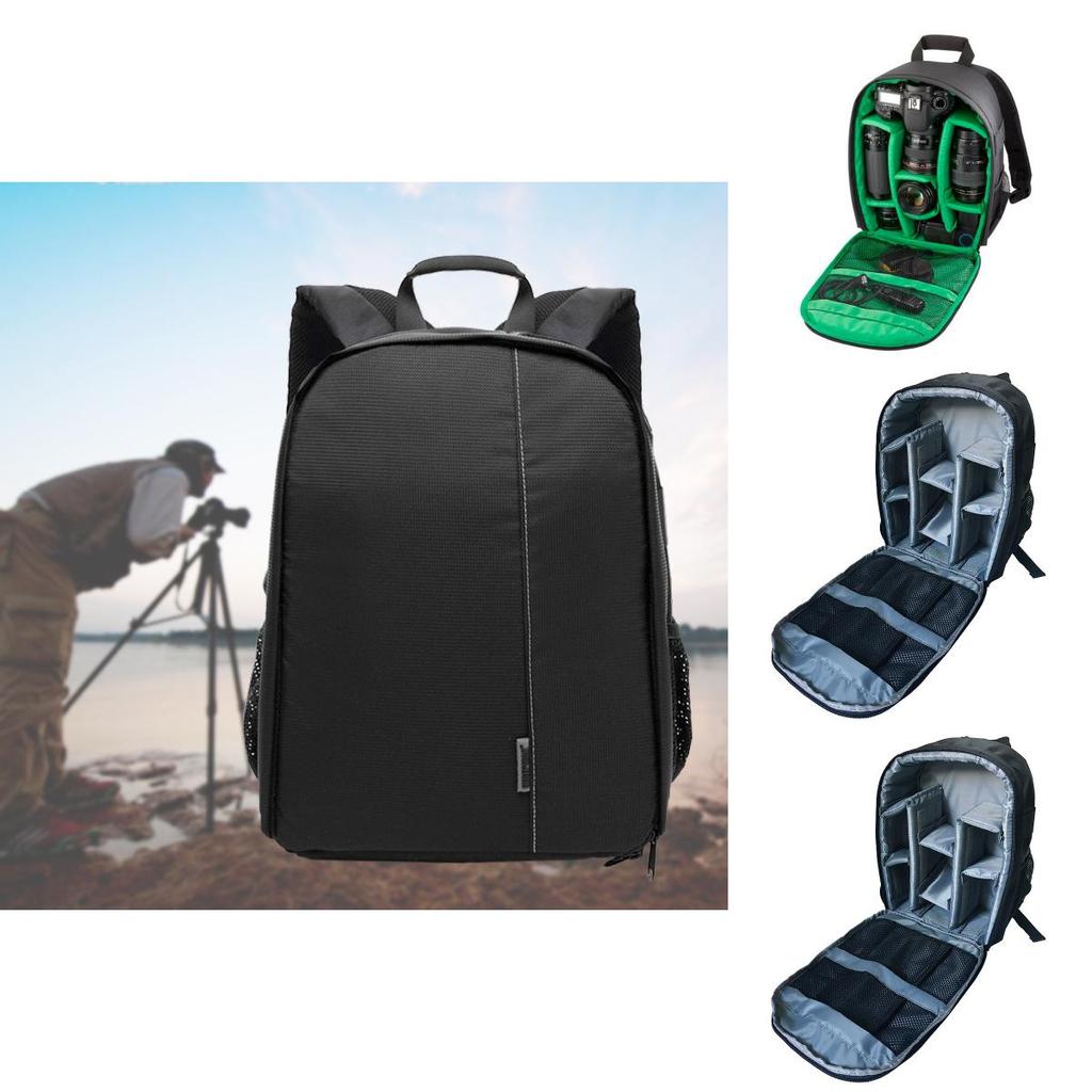 Stoßfeste Kameratasche mit atmungsaktivem Rückensystem für Outdoor-Fotografie-Enthusiasten