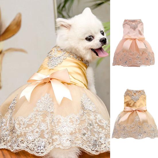 Buy Dog Cats Dress Embroidery Pattern Comfortable Breathable Stylish Cute  Pet Dog Cats Princess Dress Pet Supplies at affordable prices  free  shipping, real reviews with photos  Joom