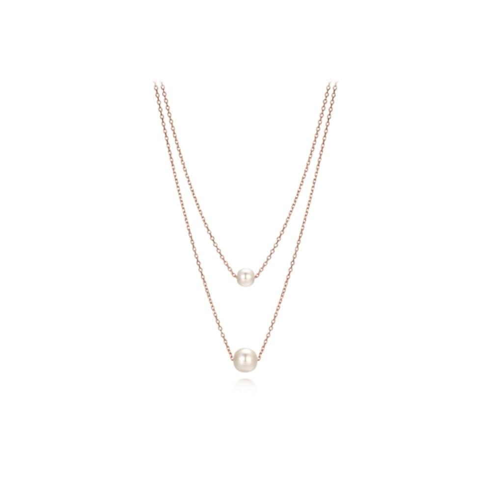 Pearl Layered Necklace C2Nb002