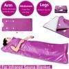 1500W Infrared Sauna Thermal Heating Blanket Electric Body Spa Stretchable Hand Sleeve Design 220V Digital Infrarrojo Blanket